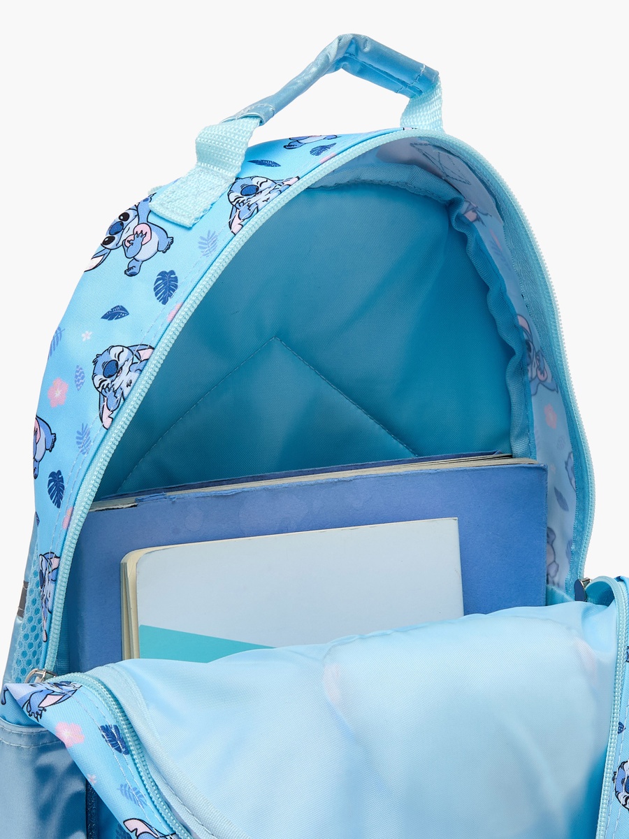 Stitch 3-Piece School Backpack Set with Lunch Box - 14 inches