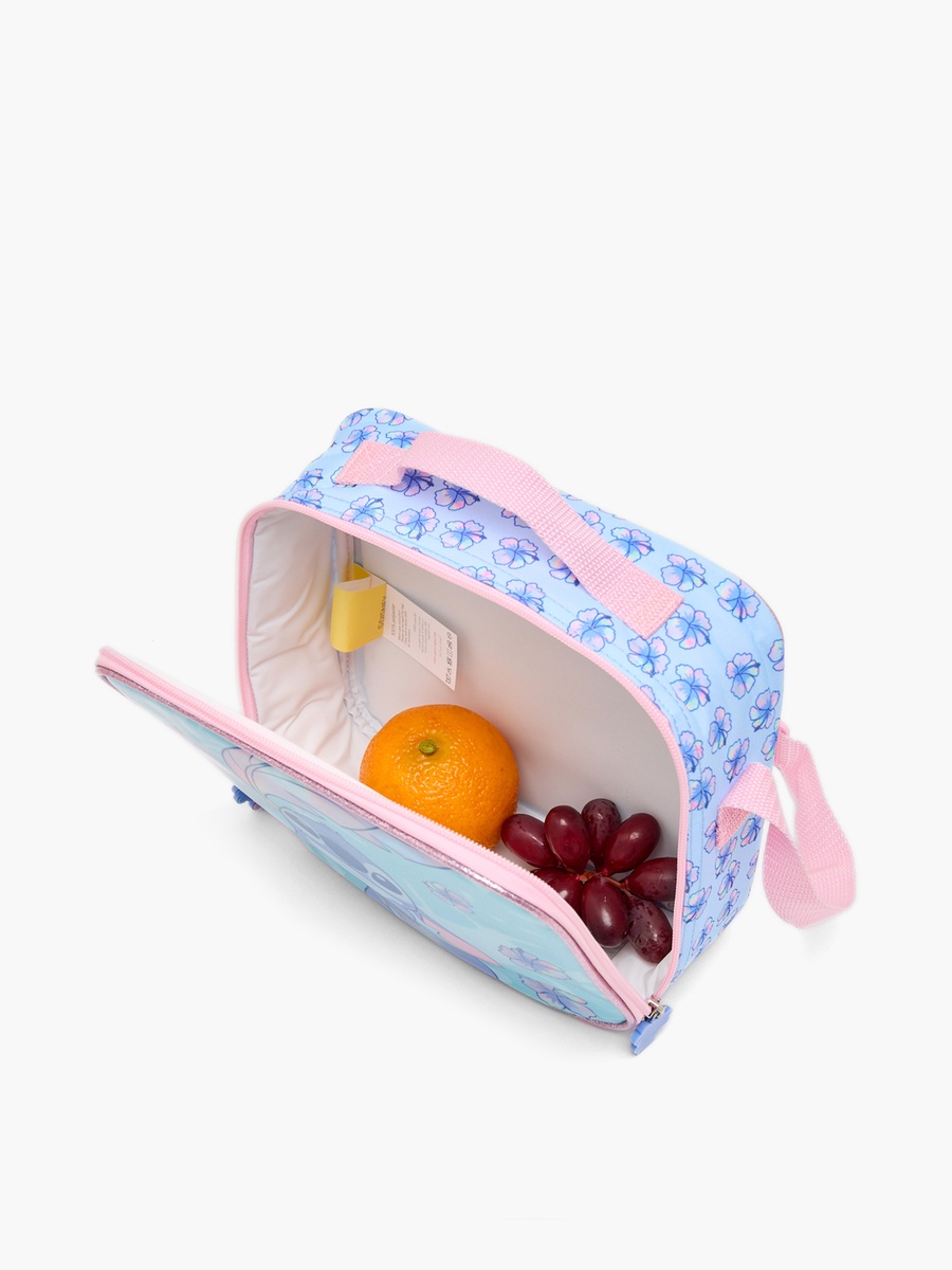 Stitch Print 5-Piece School Trolley Bag Set with Lunch Bag - 16 inches