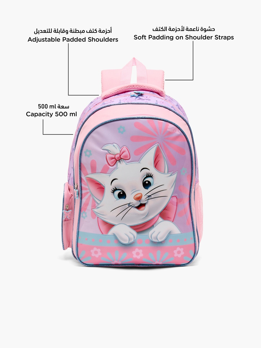 Marie Print 5-Piece School Backpack Set with Lunch Bag - 16 inches