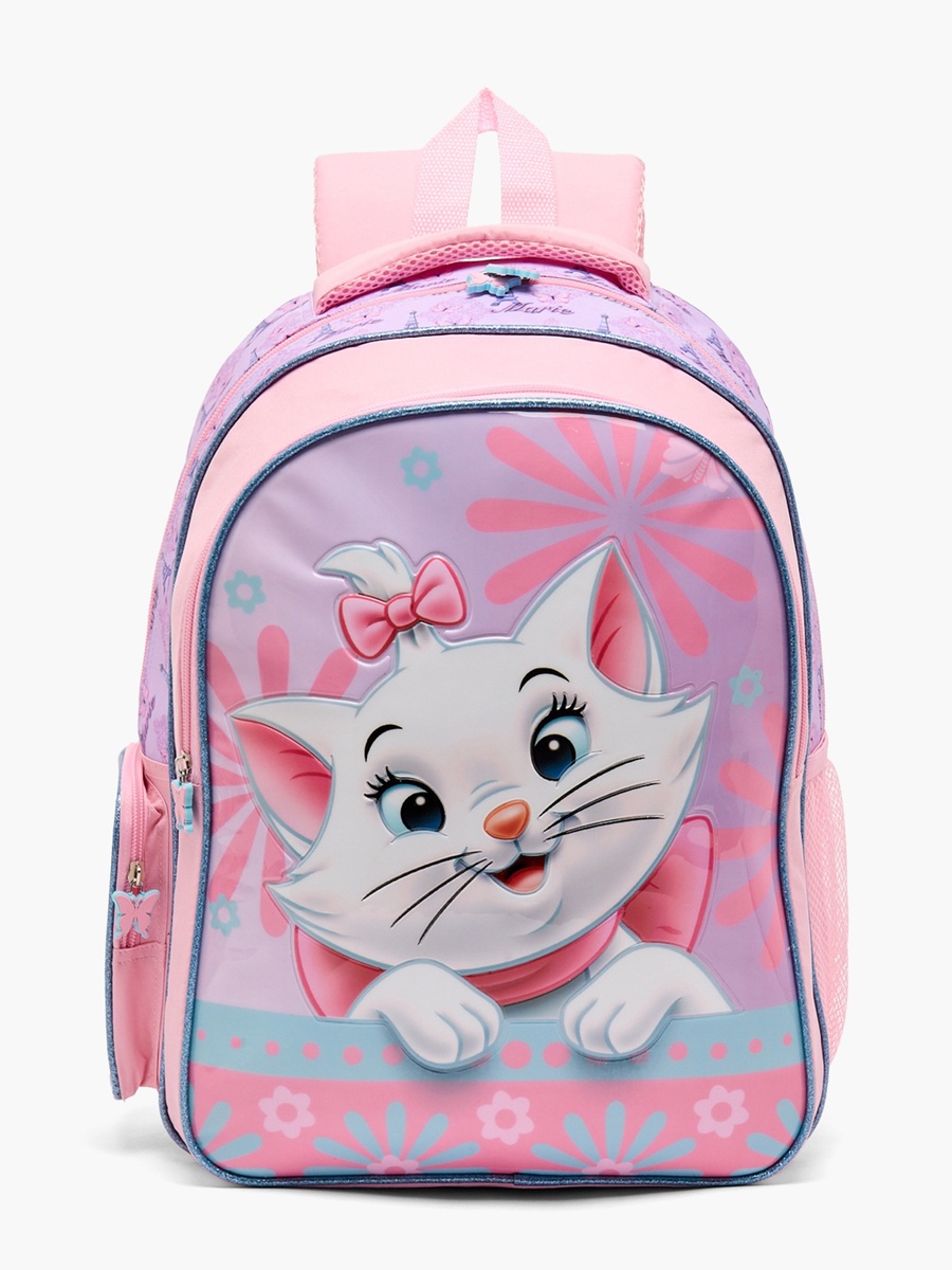 Marie Print 5-Piece School Backpack Set with Lunch Bag - 16 inches