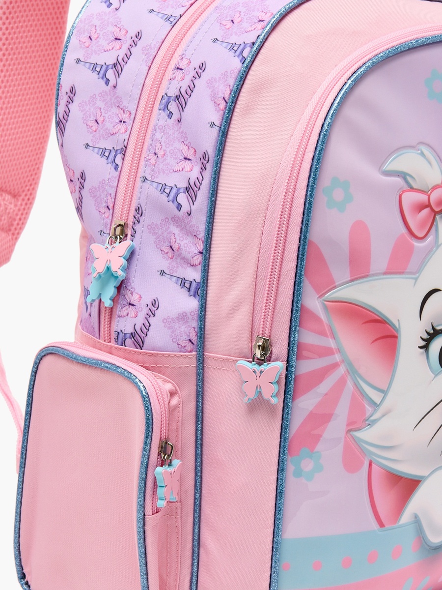 Marie Print 5-Piece School Backpack Set with Lunch Bag - 16 inches