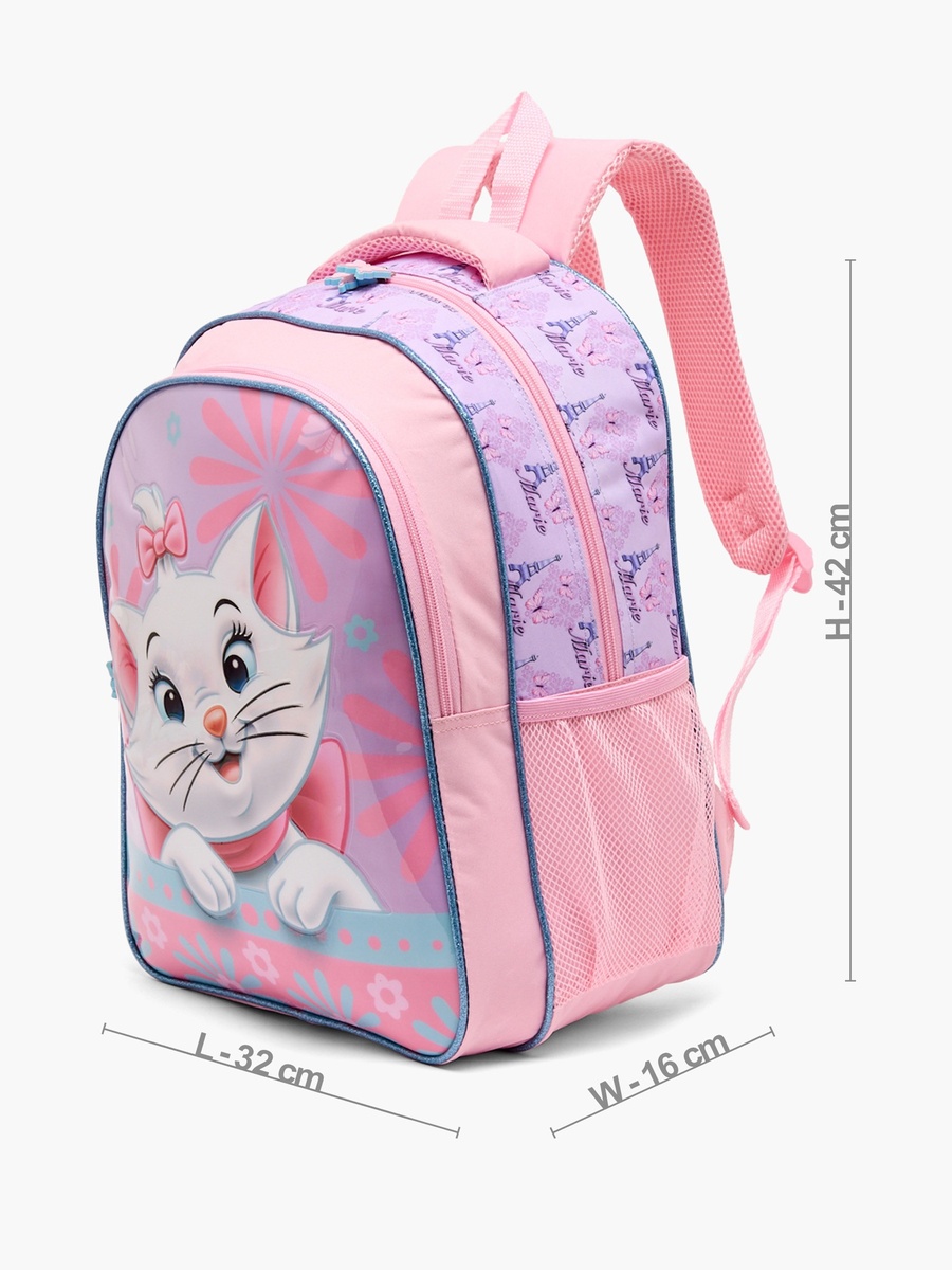 Marie Print 5-Piece School Backpack Set with Lunch Bag - 16 inches