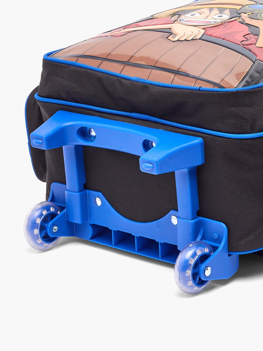 Animation One Piece 5-Piece School Trolley Bag Set with Bottle - 16 inch