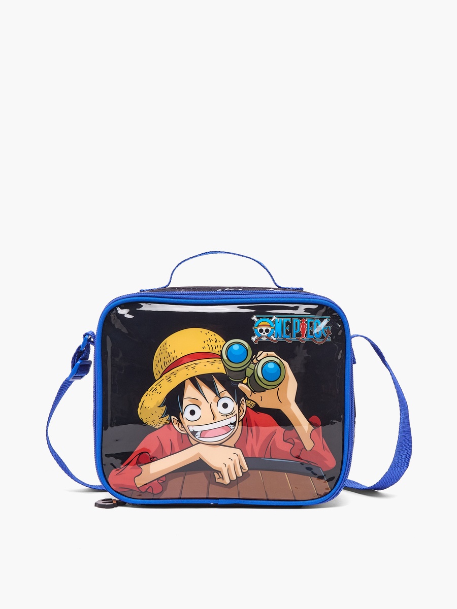 Animation One Piece 5-Piece School Trolley Bag Set with Bottle - 16 inch