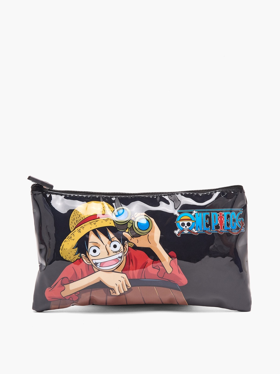 Animation One Piece 5-Piece School Trolley Bag Set with Bottle - 16 inch