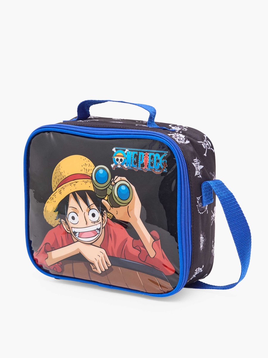 Animation Printed 5-Piece School Backpack Set with Bottle - 16 inches
