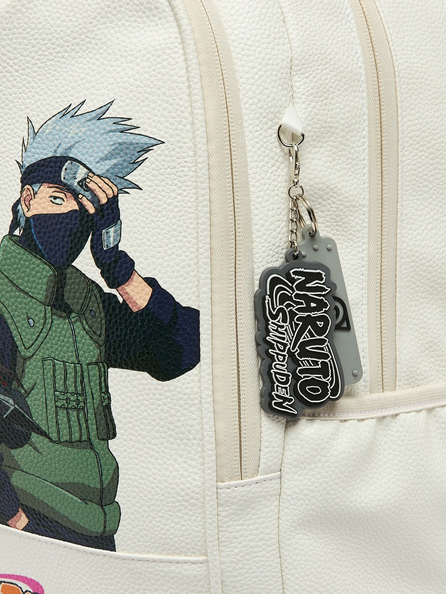 Naruto Shippuden Print Trolley Bag Retractable Handle - 18 inches