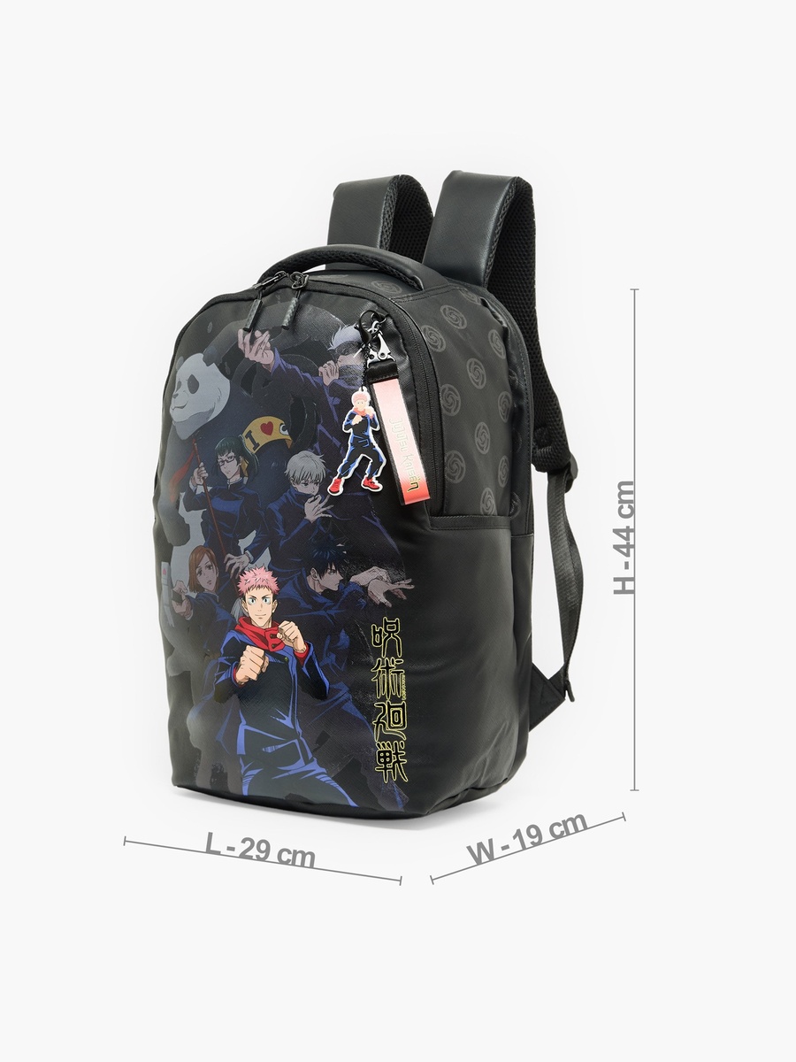 Jujutsu Kaisen Backpack with Padded Straps - 18 inches