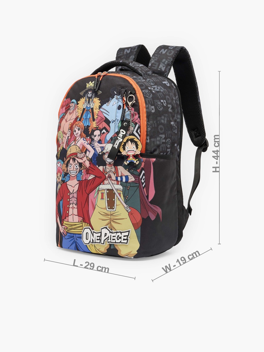 Toei Animation One Piece Backpack with Padded Straps - 18 inches