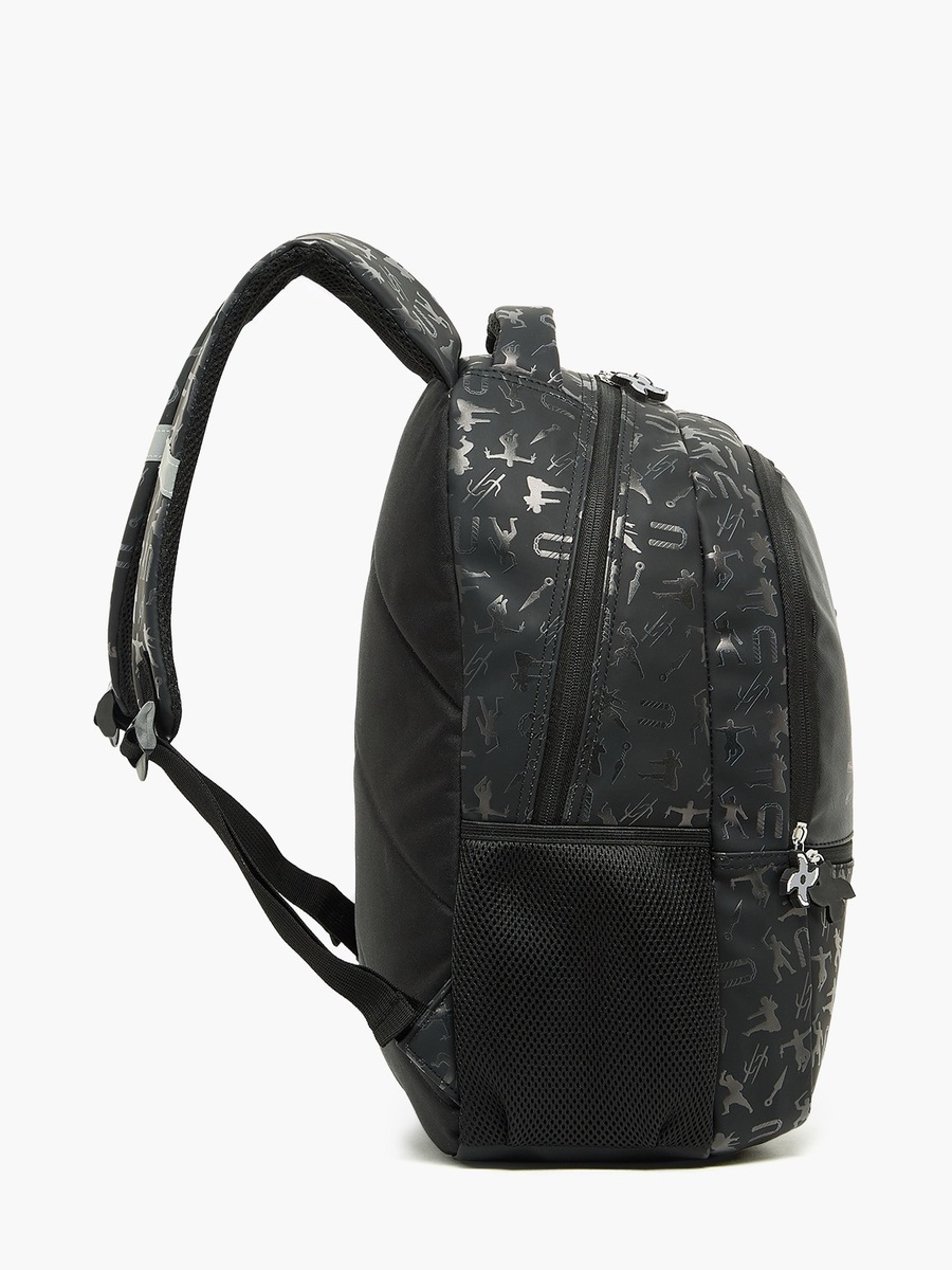Ninja Print Backpack with Padded Straps - 16 inches