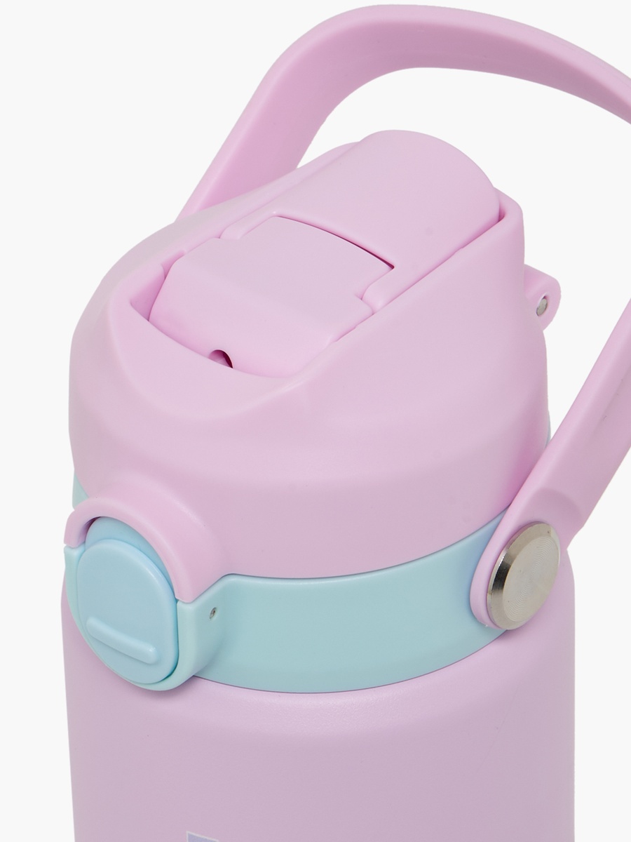 My Melody Print Stainless Steel Water Bottle with Flip Spout and Handle