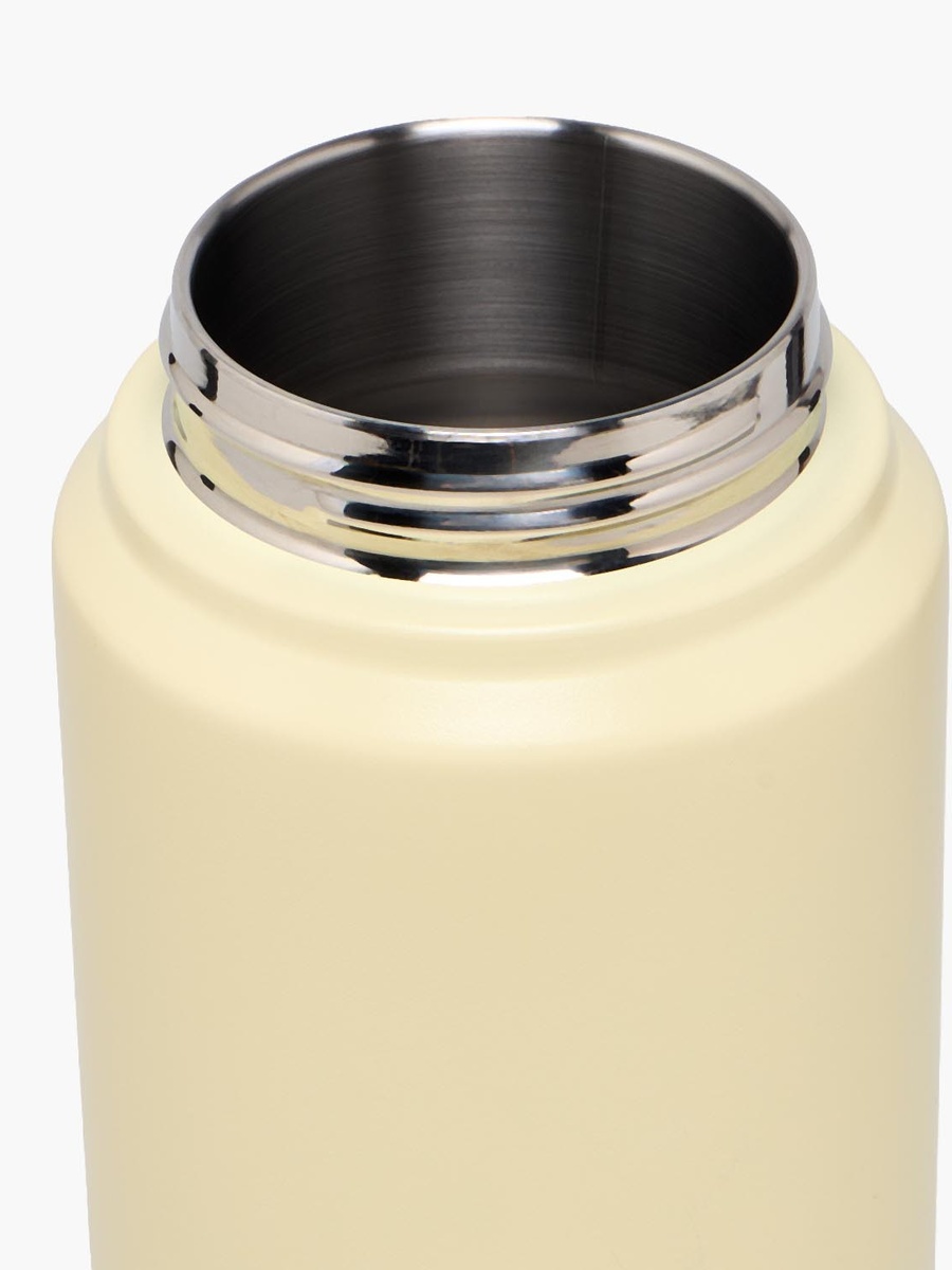 Solid Stainless Steel Water Bottle with Flip Spout and Handle