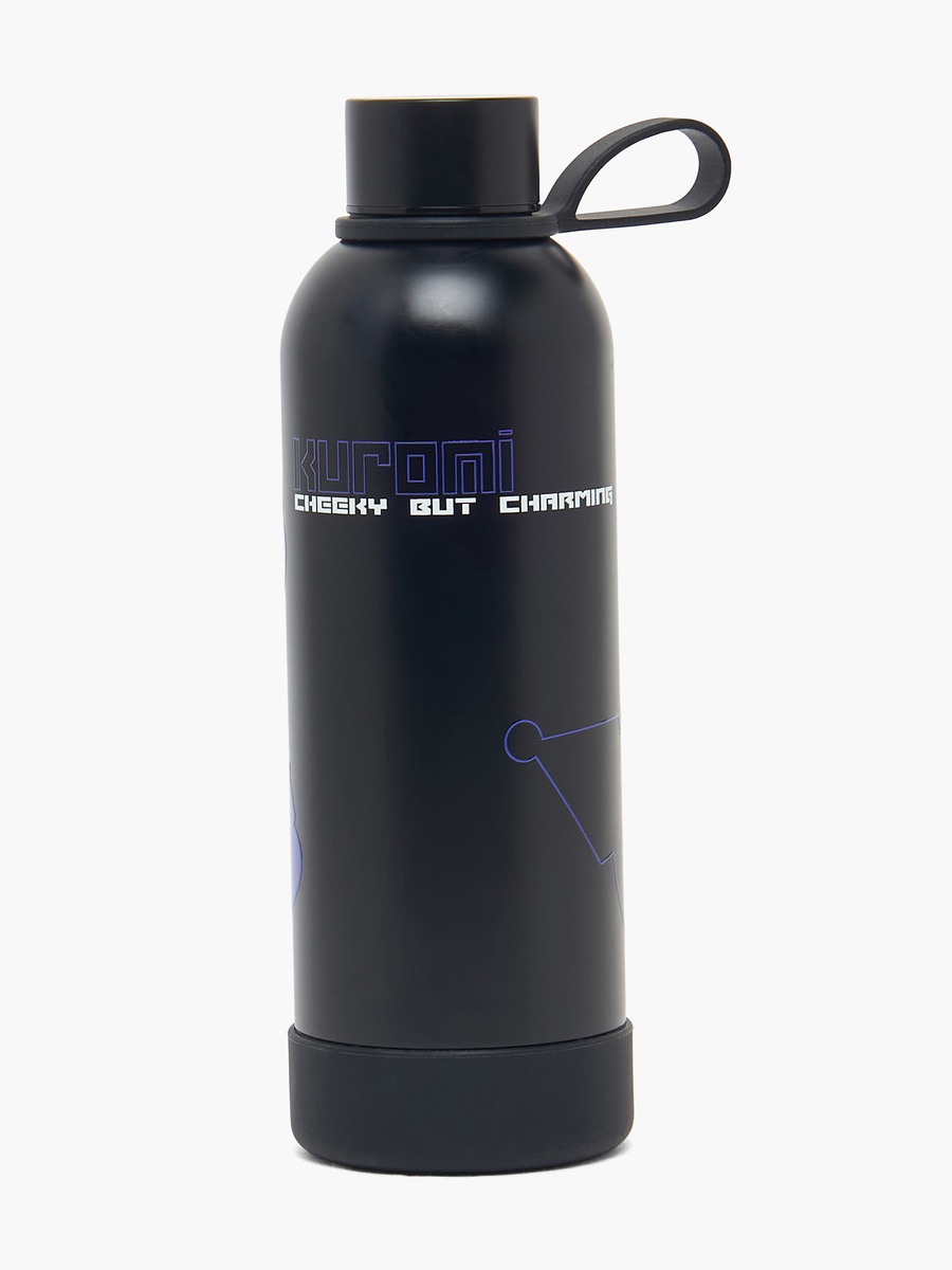 Kuromi Stainless Steel Water Bottle with Carry Loop