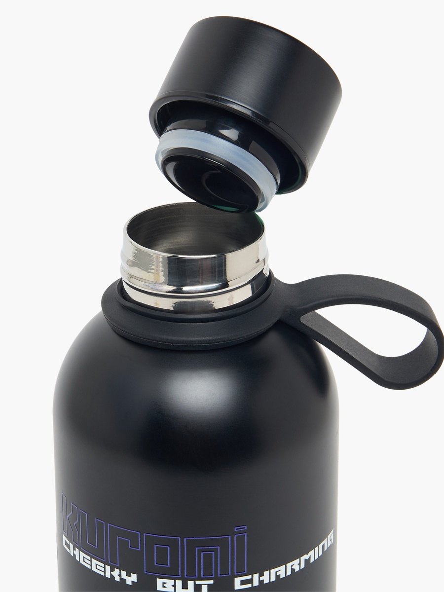 Kuromi Stainless Steel Water Bottle with Carry Loop