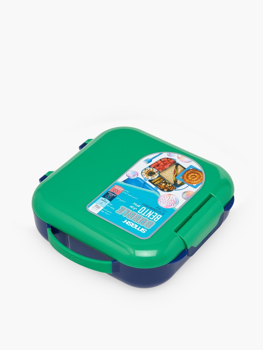 Colourblock Bento Lunch Box with Compartments