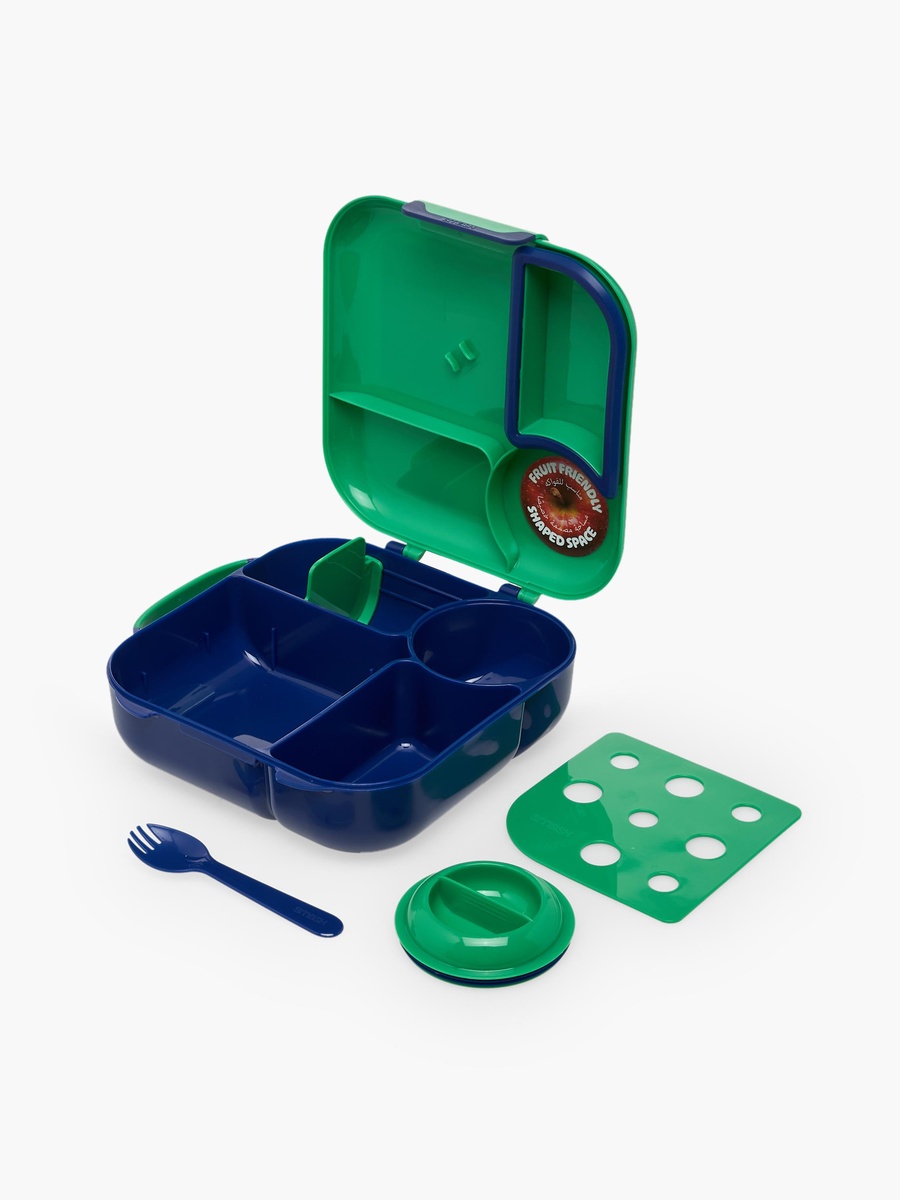 Colourblock Bento Lunch Box with Compartments