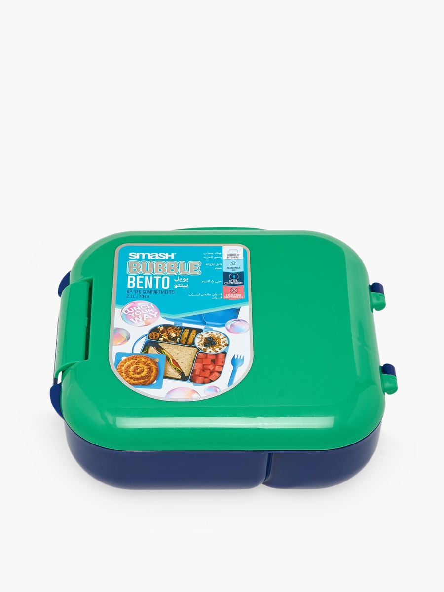 Colourblock Bento Lunch Box with Compartments