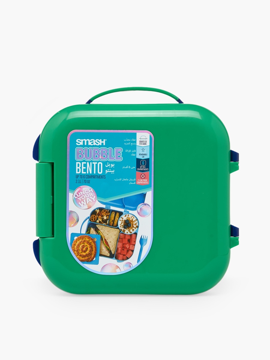 Colourblock Bento Lunch Box with Compartments