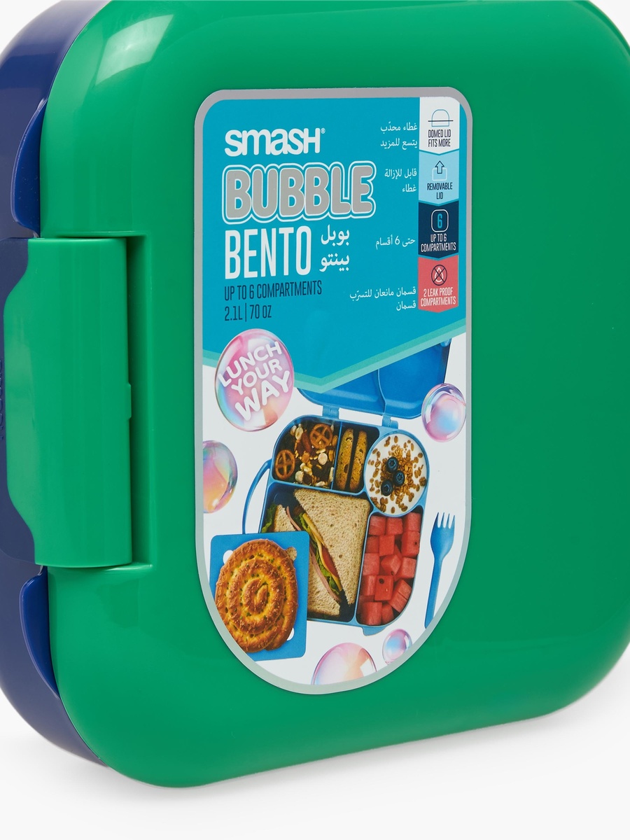 Colourblock Bento Lunch Box with Compartments