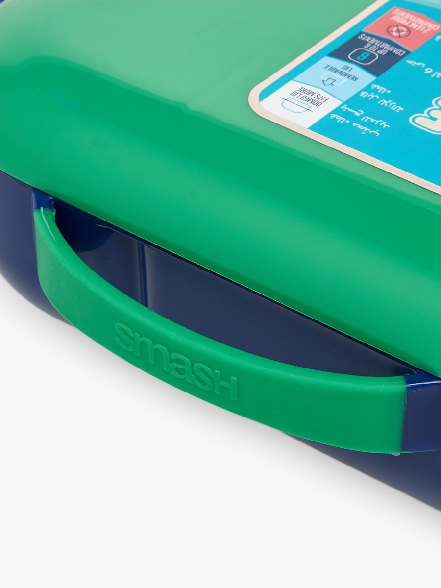 Colourblock Bento Lunch Box with Compartments