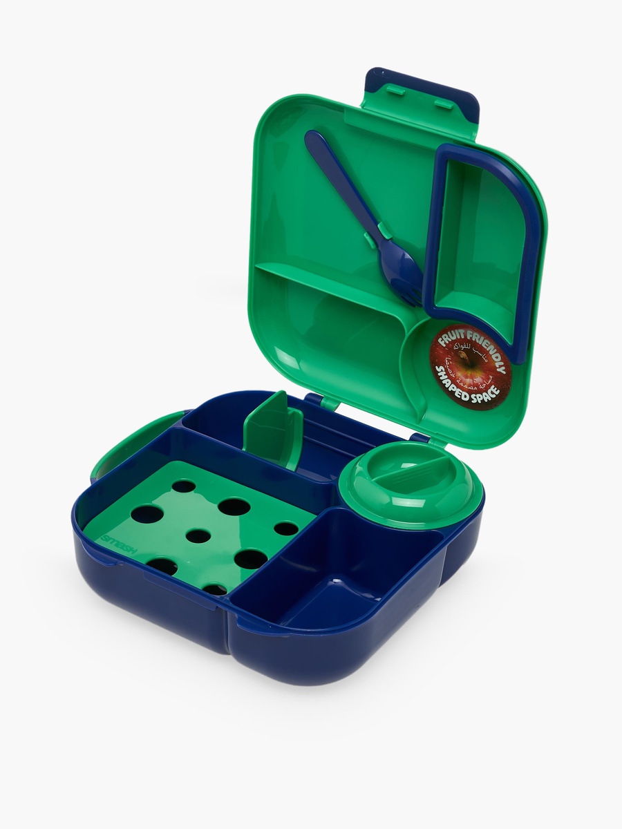 Colourblock Bento Lunch Box with Compartments