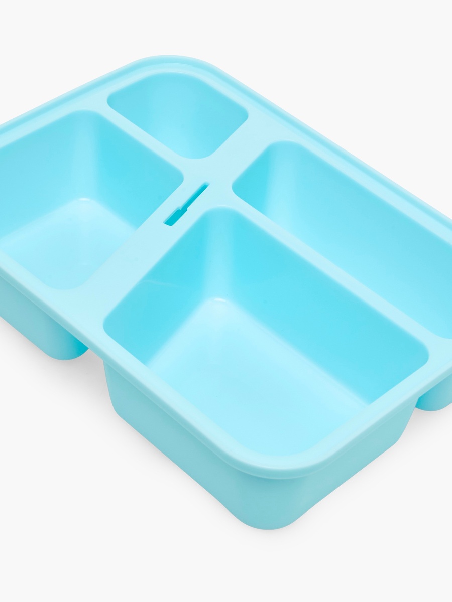 Solid Bento Box with Clip Lock Lid