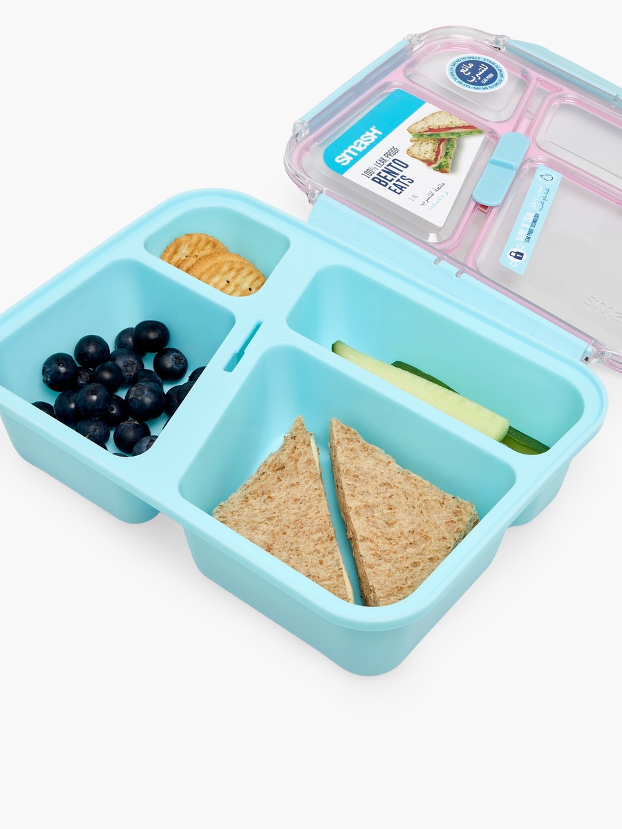 Solid Bento Box with Clip Lock Lid