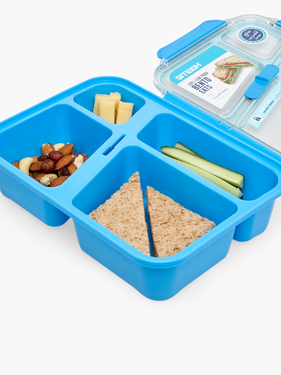 Solid Bento Box with Clip Lock Lid