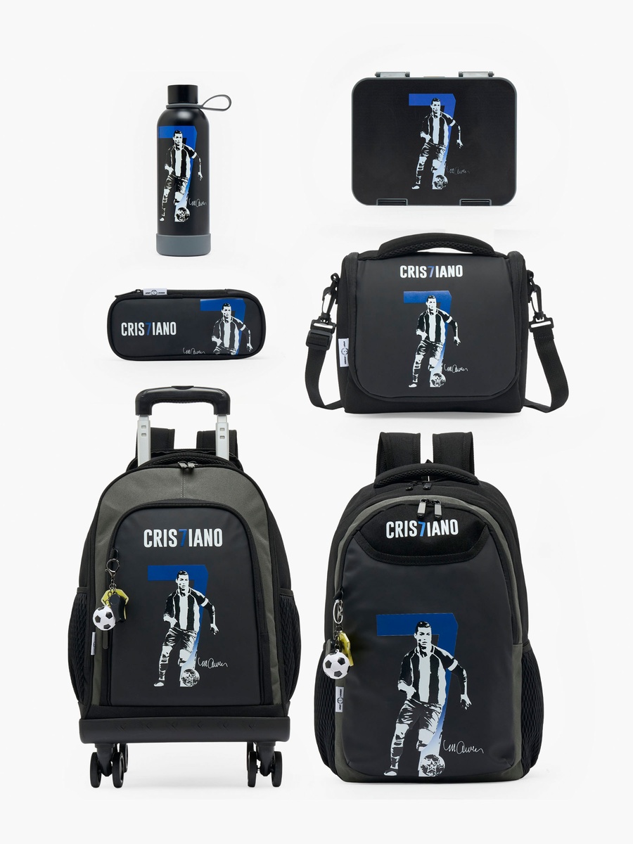 Cris7iano Print Lunch Box with Compartments