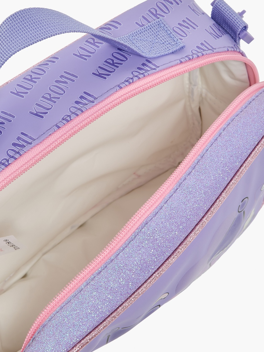 Kuromi Print Lunch Bag with Detachable Strap