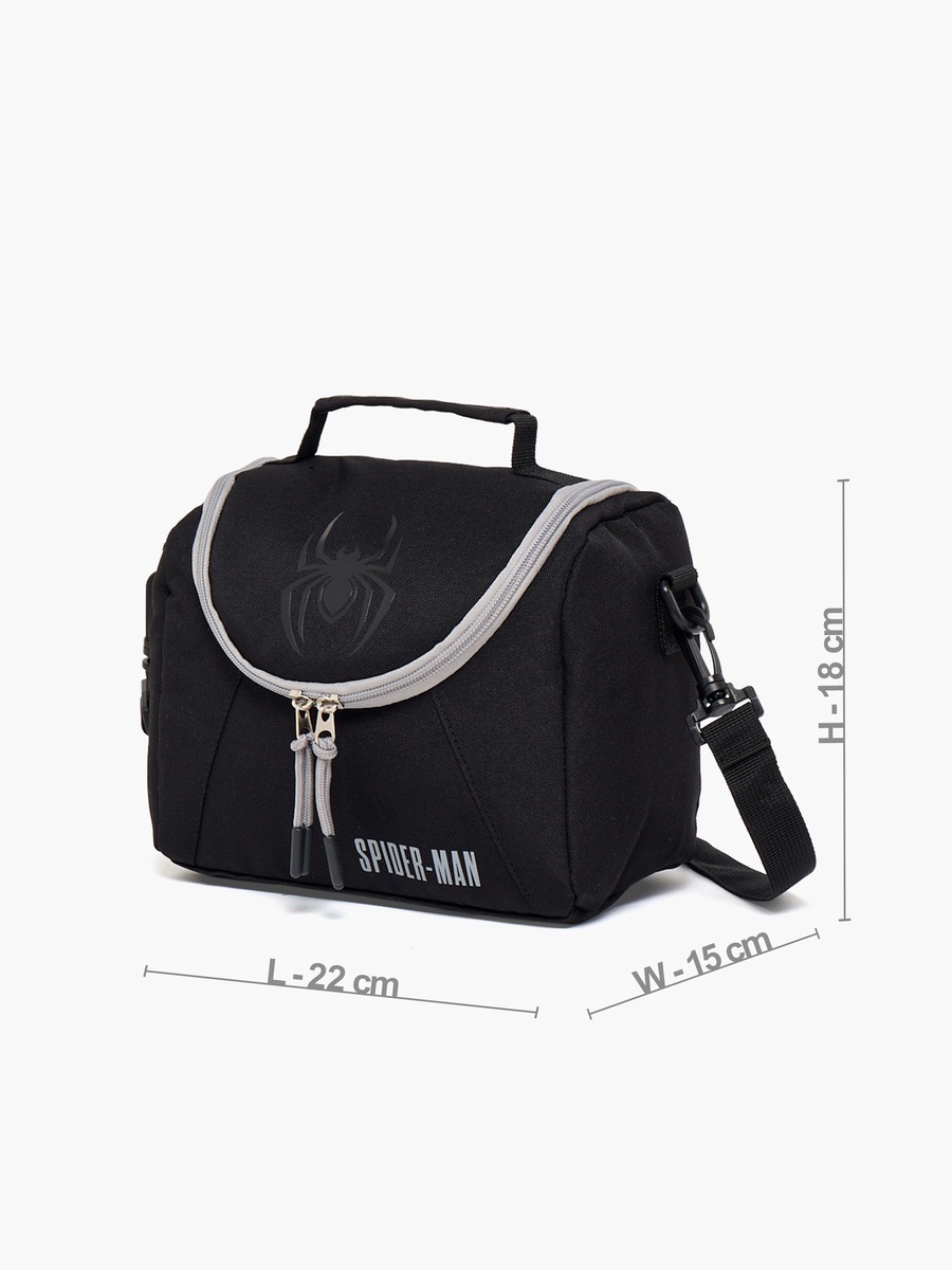 Spider-Man Print Lunch Bag with Detachable Strap