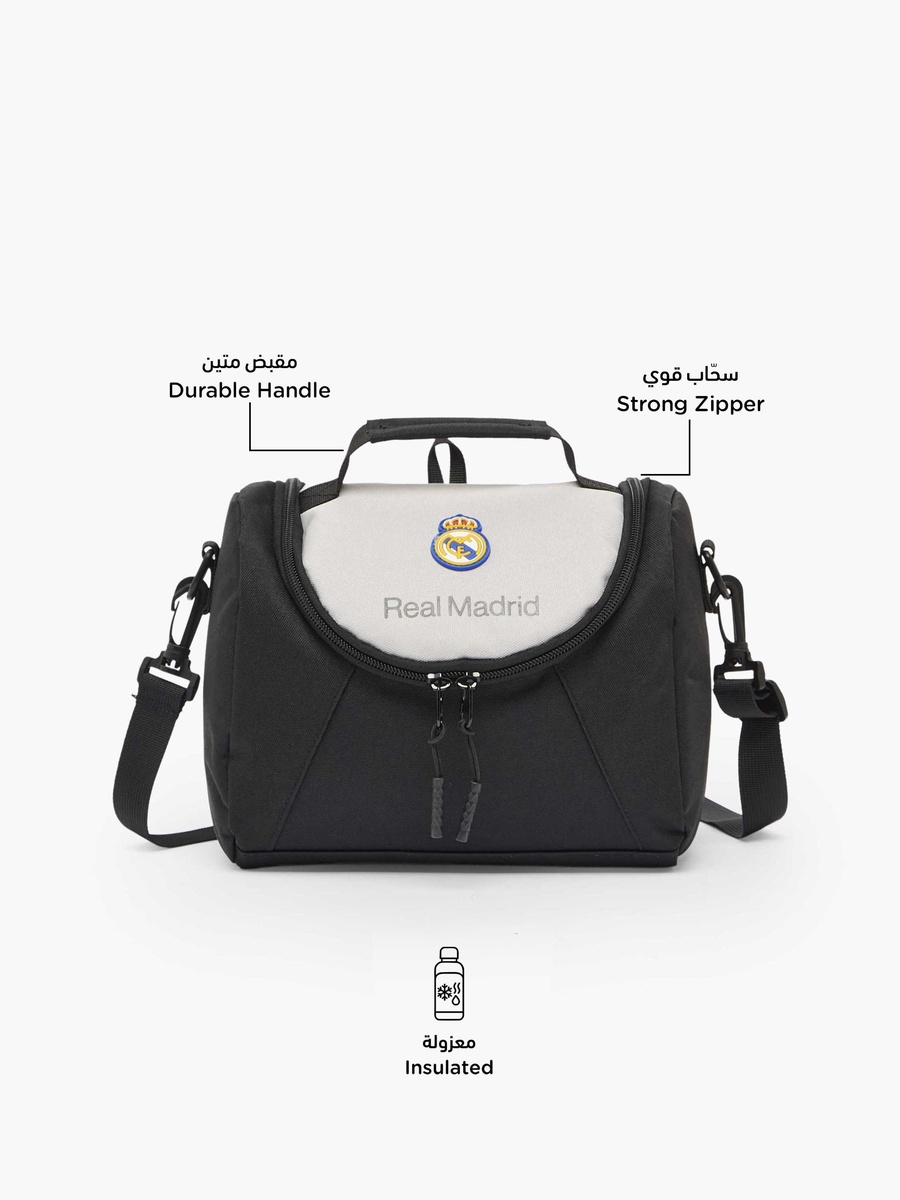 Logo Applique Lunch Bag with Insulation