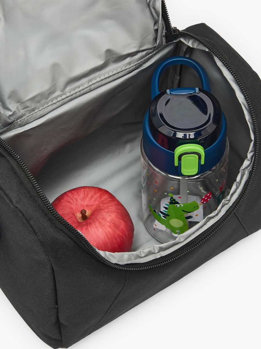 Logo Applique Lunch Bag with Insulation