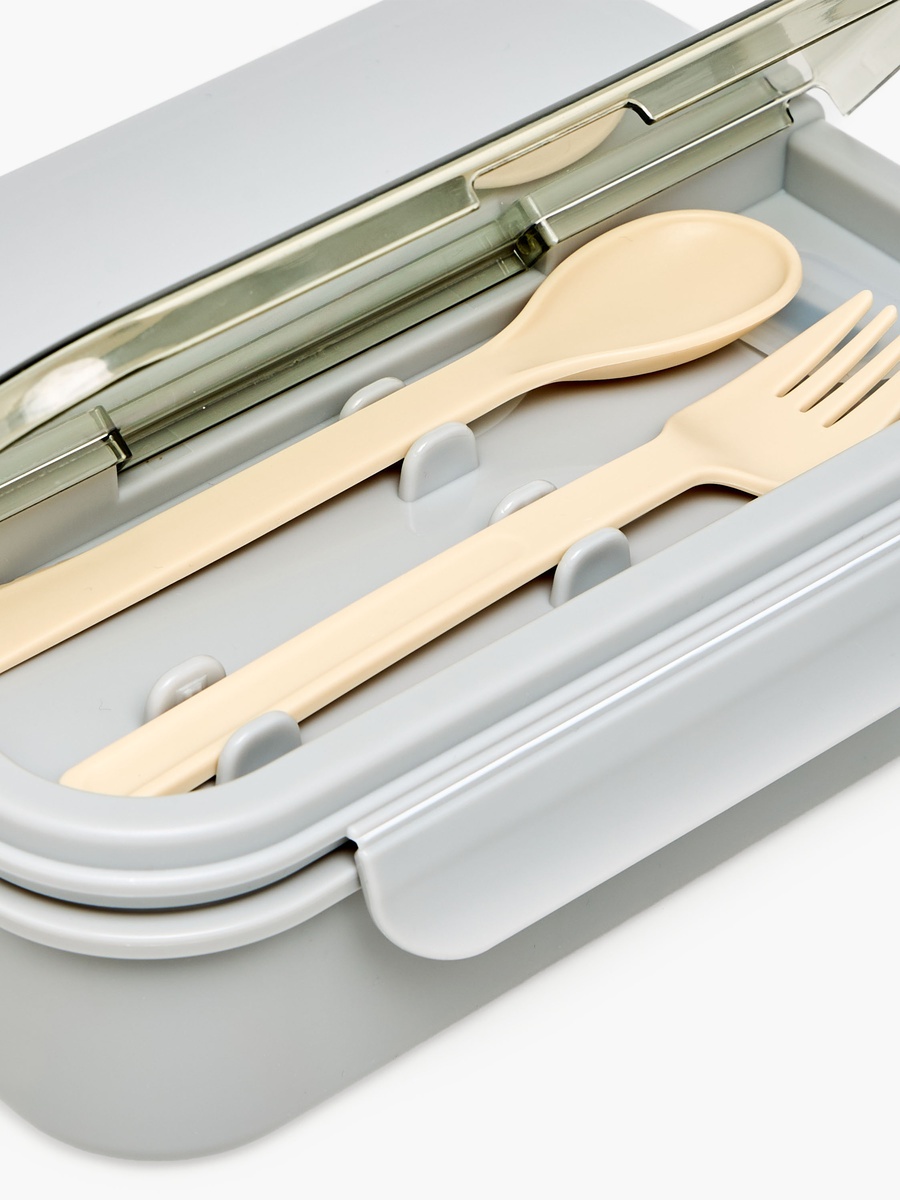 Solid Lunch Box with Cutlery