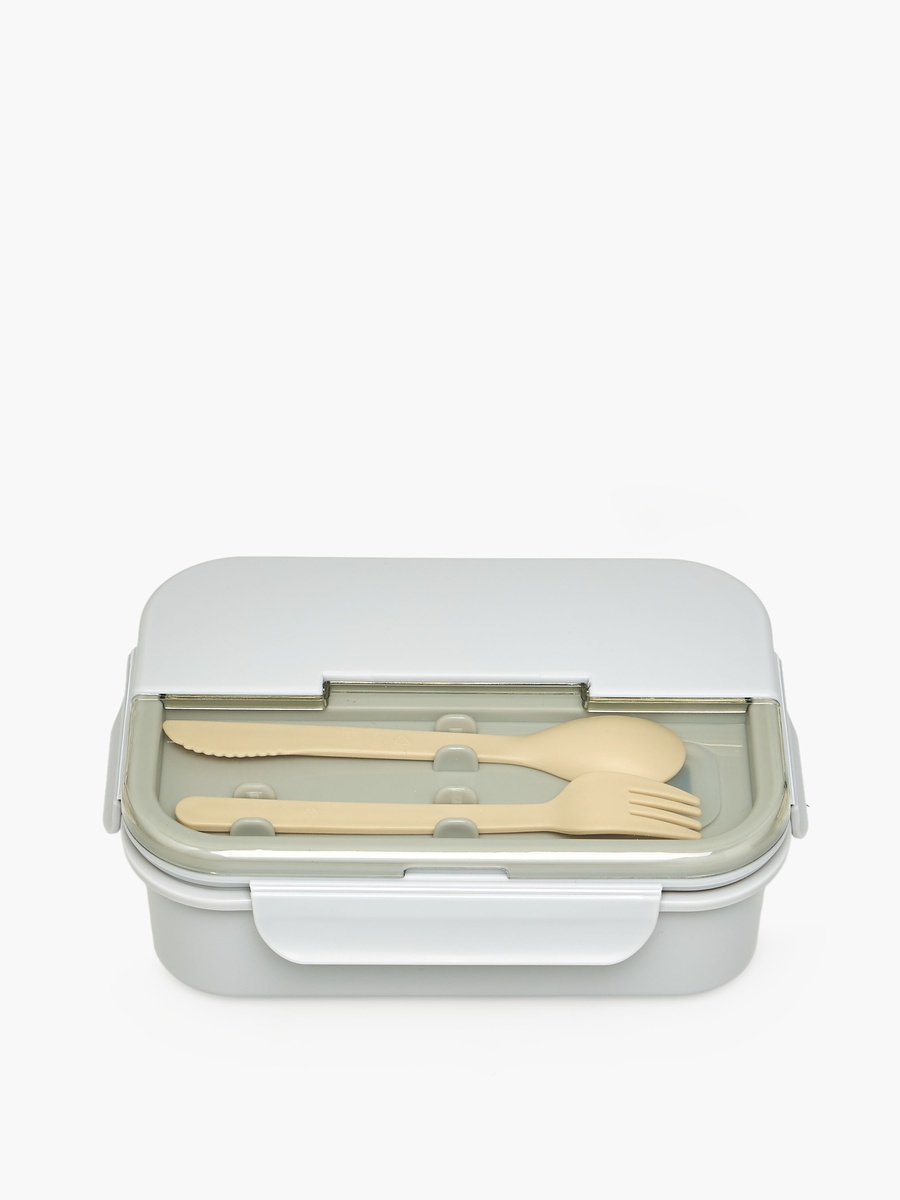 Solid Lunch Box with Cutlery