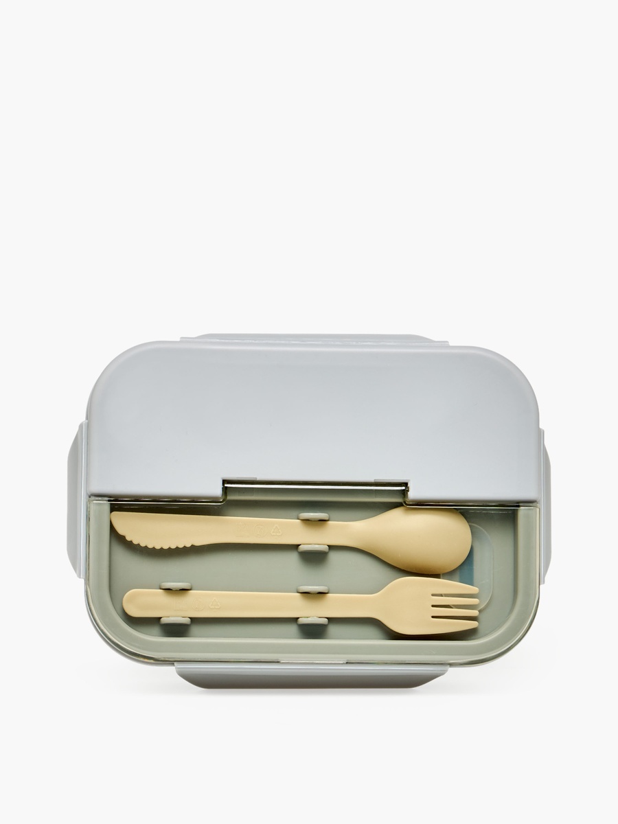 Solid Lunch Box with Cutlery