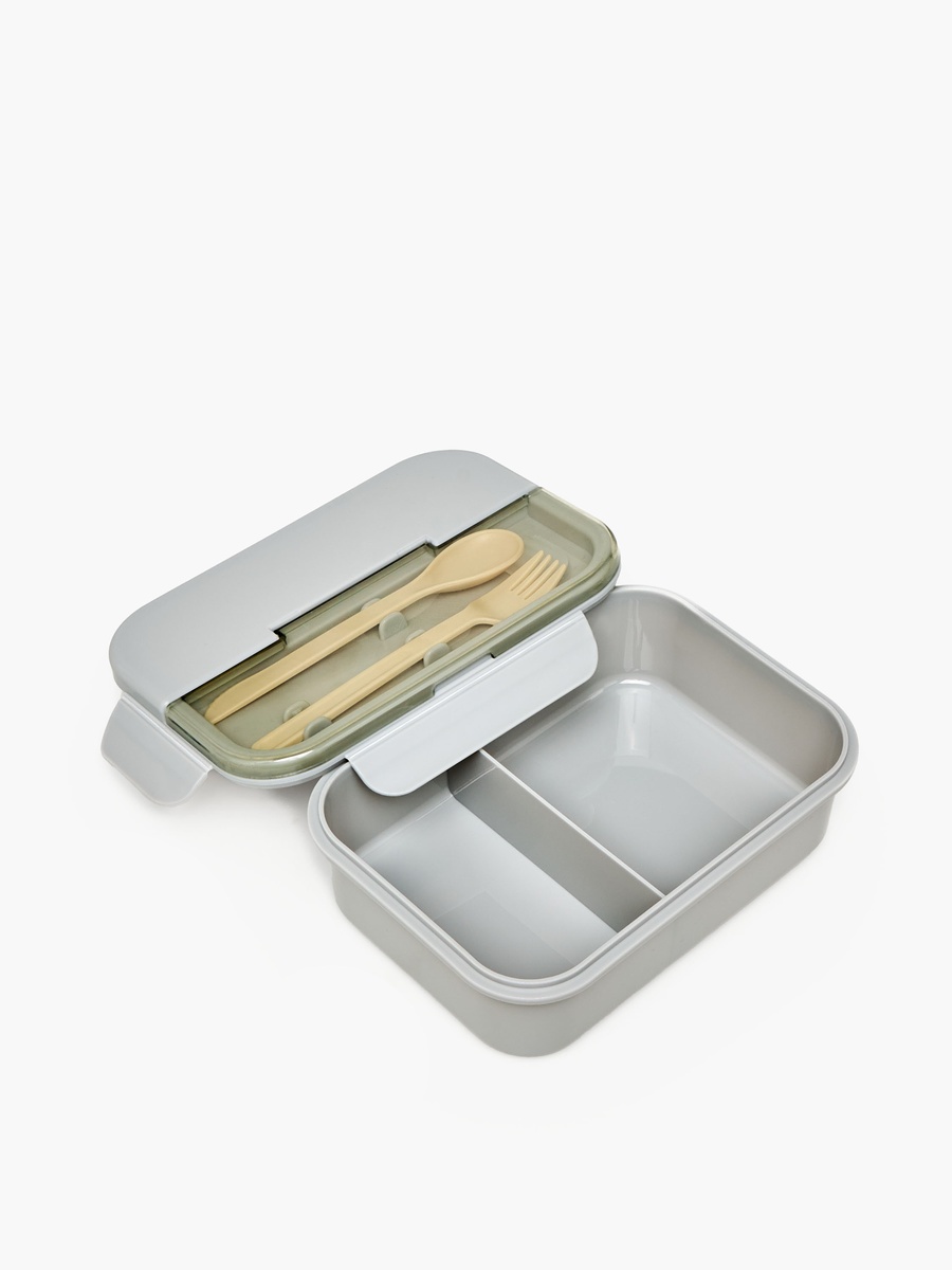 Solid Lunch Box with Cutlery