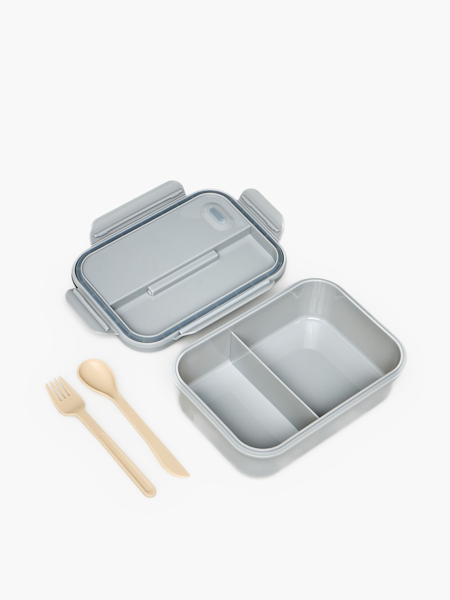 Solid Lunch Box with Cutlery