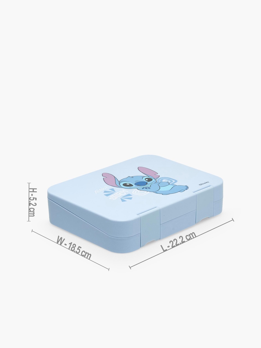 Stitch Print Bento Lunch Box with Compartments