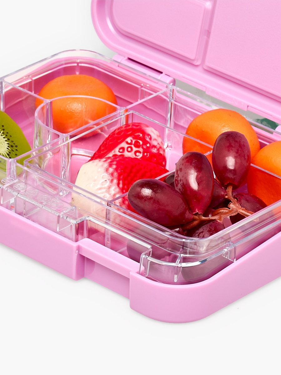 Barbie Print Lunch Box with Clip Lock Closure