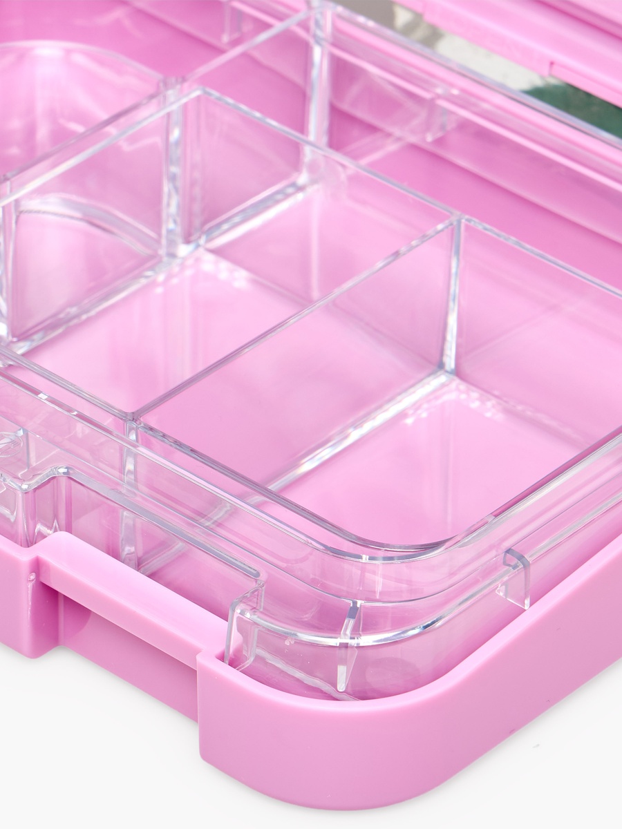 Barbie Print Lunch Box with Clip Lock Closure