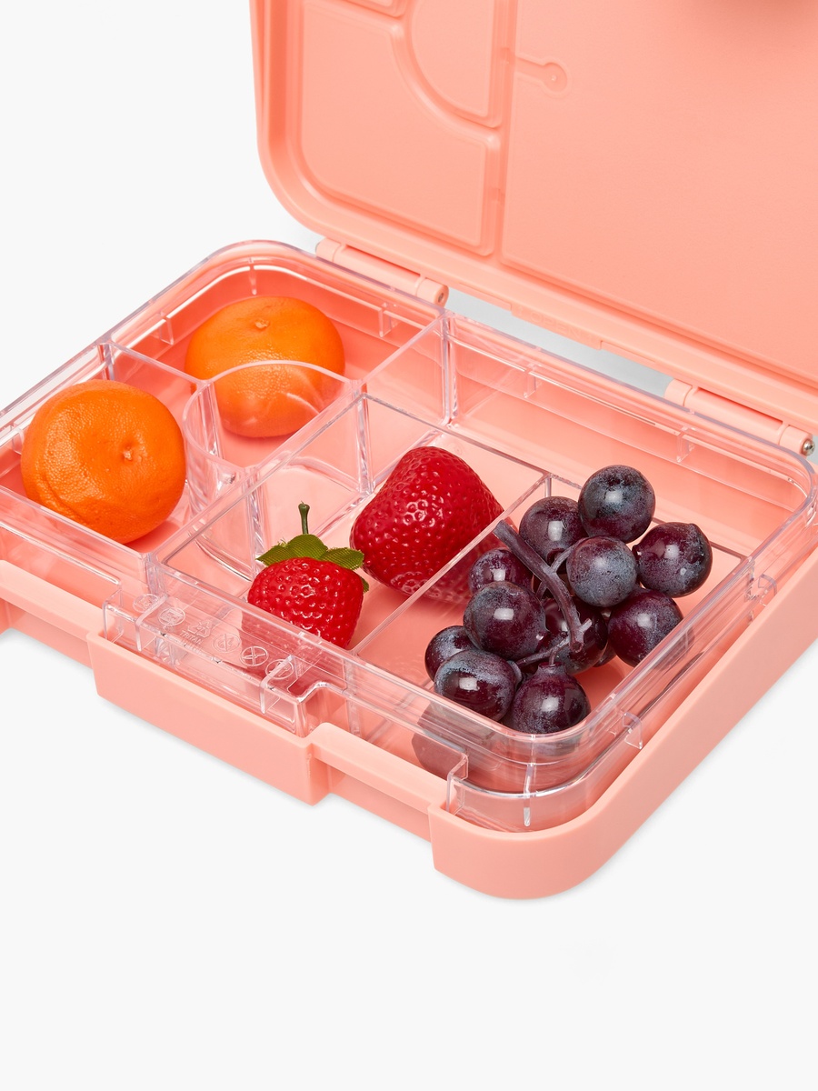 Cupcake Print Bento Lunch Box with Clip Lock Lid - 750 ml
