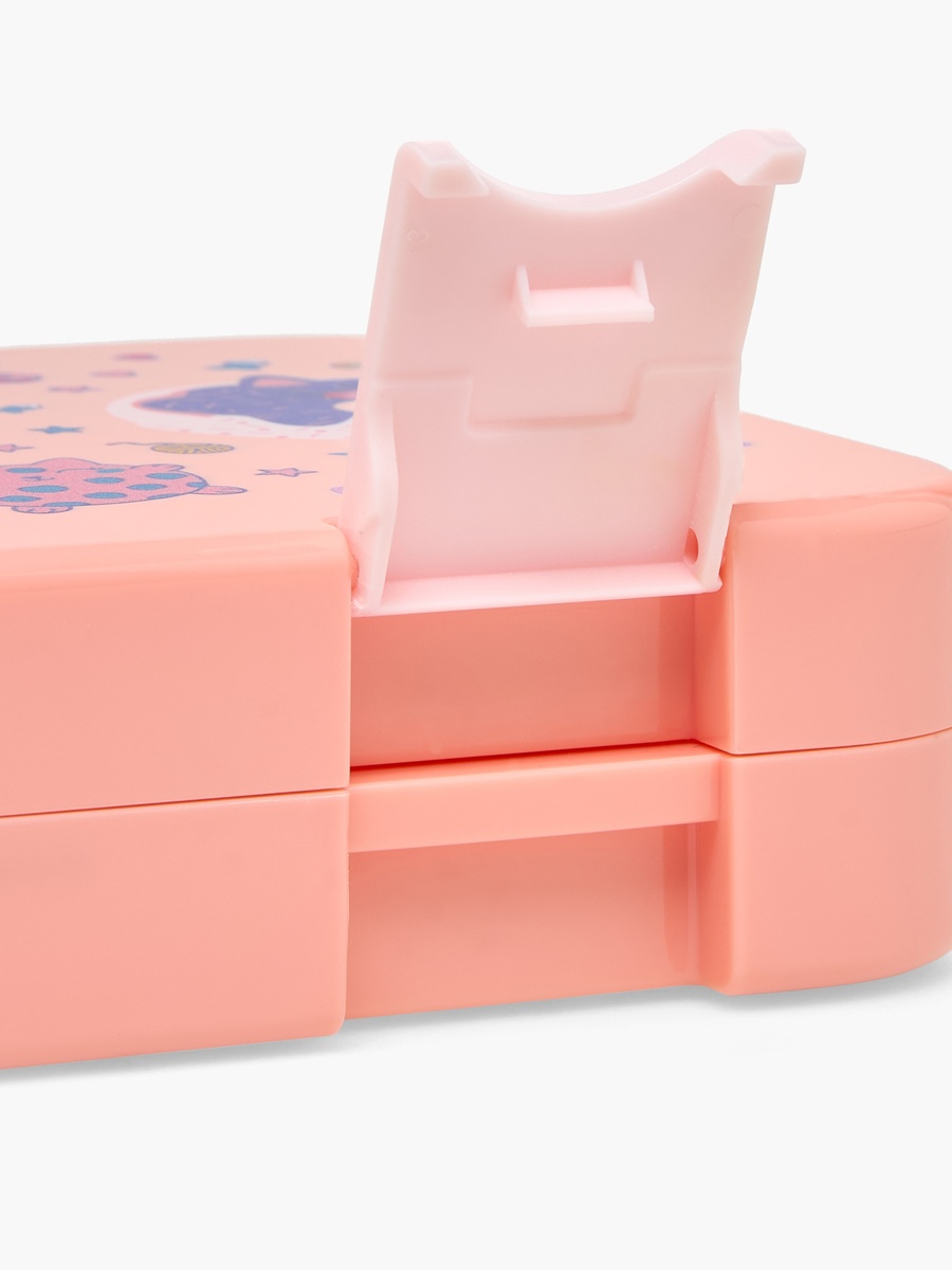 Cupcake Print Bento Lunch Box with Clip Lock Lid - 750 ml