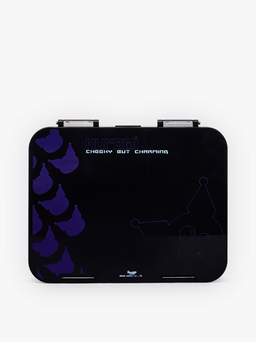 Kuromi Print Bento Lunch Box with Clip Lock Lid