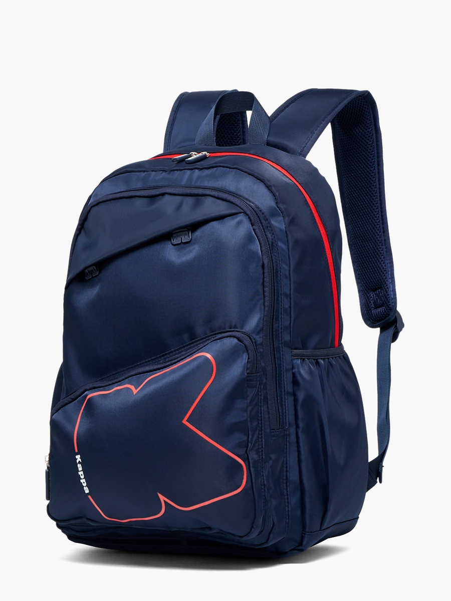 طقم شنطة ظهر مدرسية وشنطة غداء ومقلمة 3 قطع بطبعات الشعار للأطفال بعمر 13 سنة فما فوق