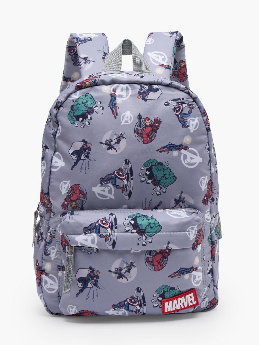 Avengers Print Backpack with Adjustable Shoulder Straps - 24 inches