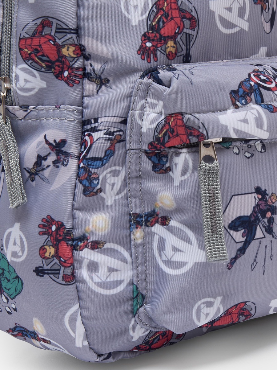 Avengers Print Backpack with Adjustable Shoulder Straps - 24 inches
