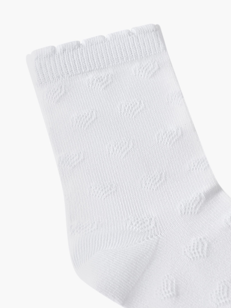 Pack of 3 Girls Mid Calf Socks