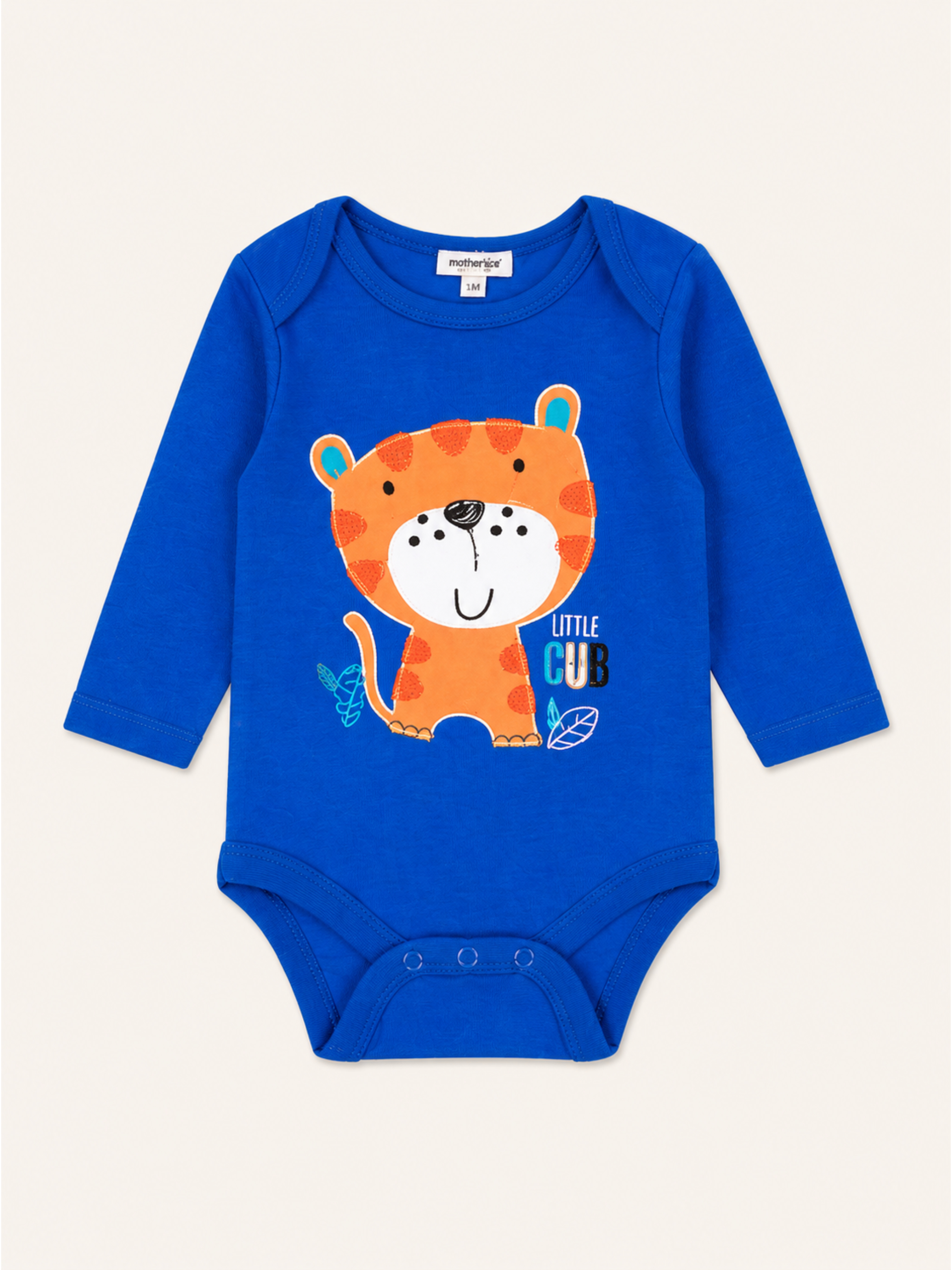 Baby - 3 Pack Cotton Long Sleeve Bodysuit