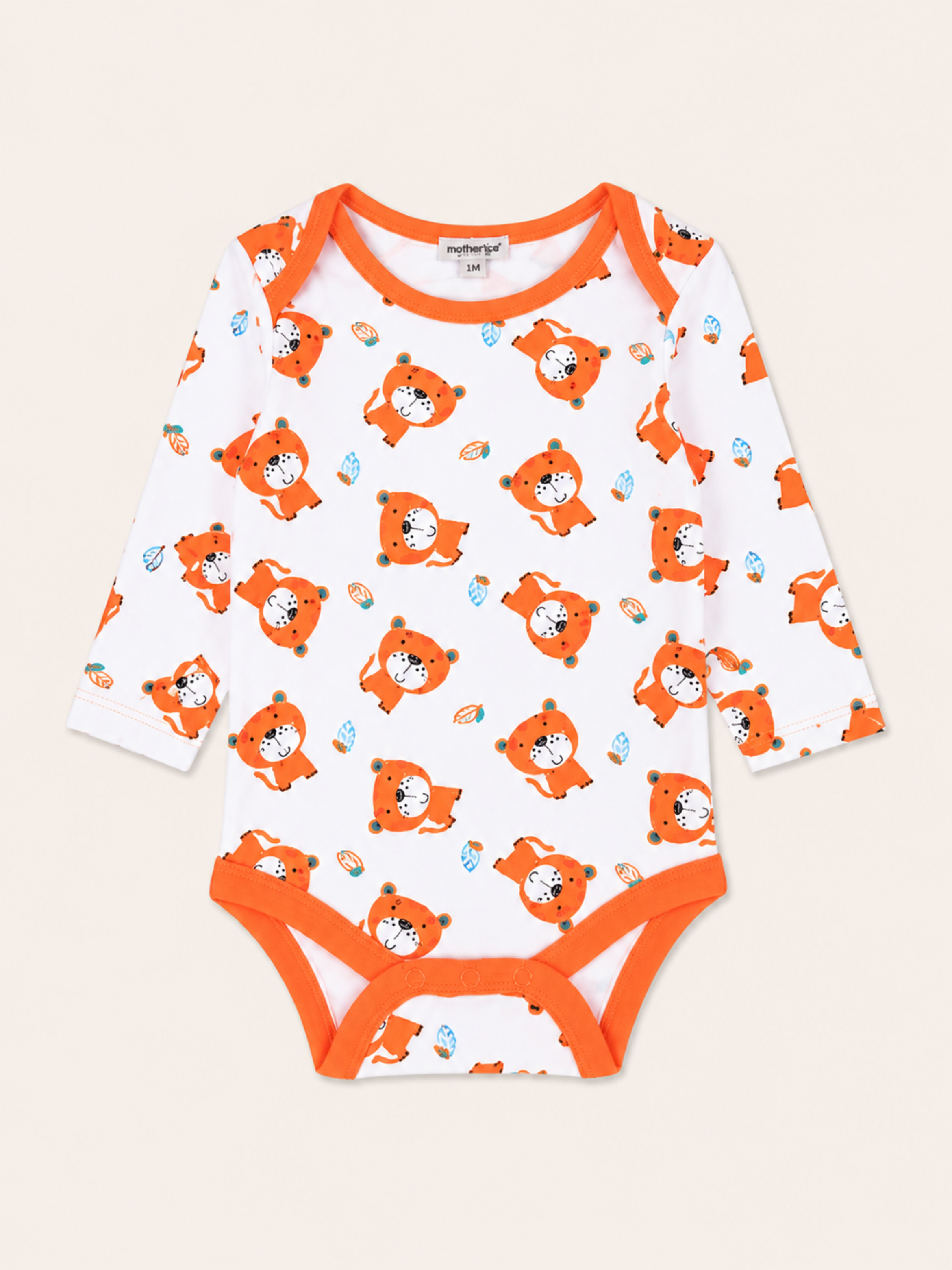 Baby - 3 Pack Cotton Long Sleeve Bodysuit